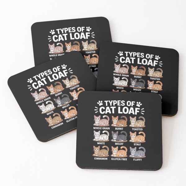 Item preview, Funny CatLoaf Types Chart – Hilarious Cat Lover Design designed and sold by Gogetgiggles.