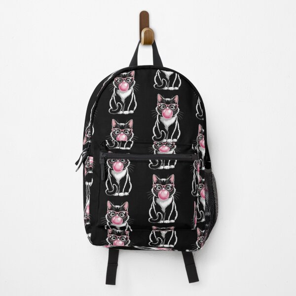 Item preview, Stylish CoolCat with Bubblegum – Funny Trendy Animal Art designed and sold by Gogetgiggles.
