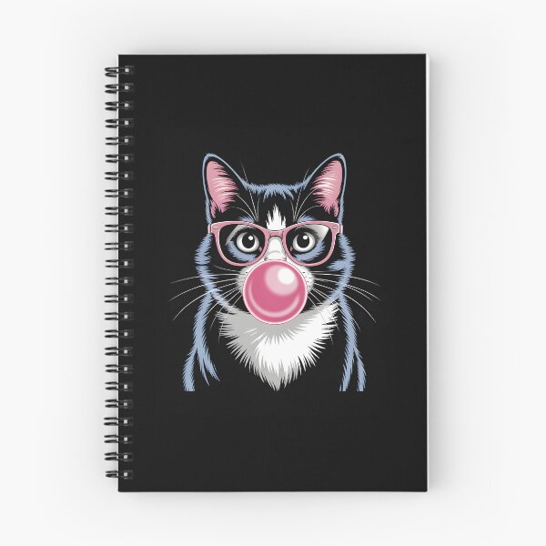 Item preview, Stylish CoolCat with Bubblegum – Funny Trendy Animal Art designed and sold by Gogetgiggles.