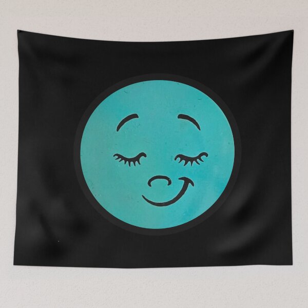 Item preview, Vintage Blue Face Graphic designed and sold by QuayTradingCo.