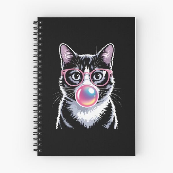 Item preview, Stylish CoolCat with Bubblegum – Funny Trendy Animal Art designed and sold by Gogetgiggles.