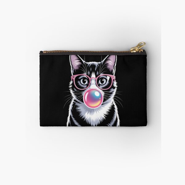 Item preview, Stylish CoolCat with Bubblegum – Funny Trendy Animal Art designed and sold by Gogetgiggles.