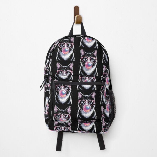 Item preview, Stylish CoolCat with Bubblegum – Funny Trendy Animal Art designed and sold by Gogetgiggles.