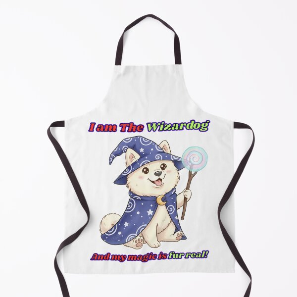 Item preview, The Wizardog | Fluffy Wizard Dog RPG Animal designed and sold by Pets & Memes & Stuff.
