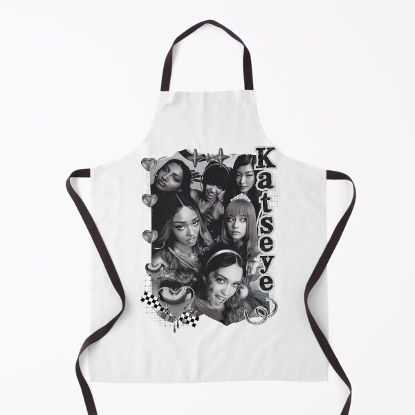 Item preview, KATEYE Kpop Y2K Group Black and White Collage Digital Art Portrait designed and sold by AJUNICE STUDIO.