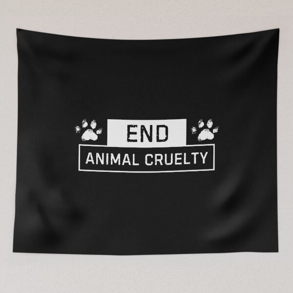 Item preview, End Animal Cruelty designed and sold by Strong Paw Apparel.