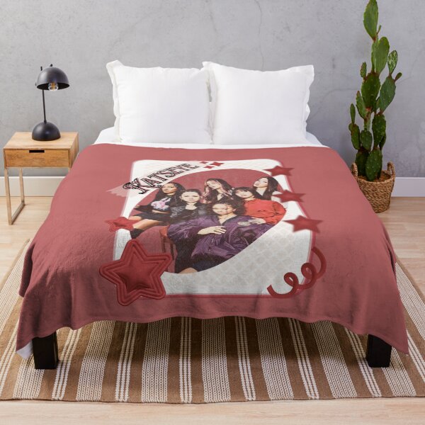 Item preview, KATEYE Kpop Y2K Group Card Red Aesthetic Collage Design designed and sold by AJUNICE STUDIO.