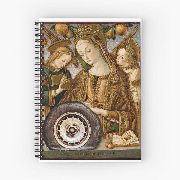 Item preview, The Madonna of the Flat Tyre designed and sold by Margaret Orr.