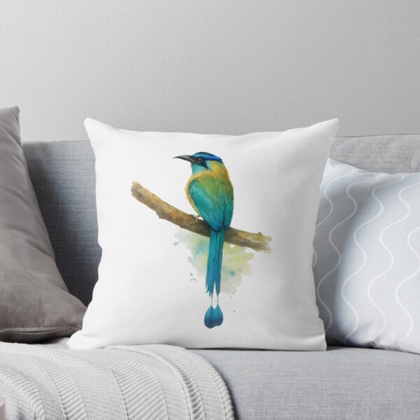 Aperçu de l'œuvre Motmot à couronne bleue (Momotus momota) créée et vendue par HOMETOWN86.