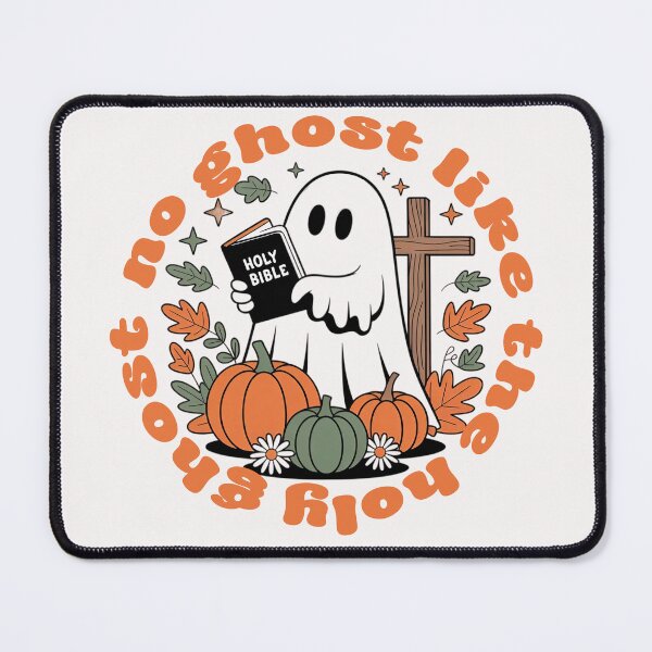Item preview, Spiritual Halloween Shirt – No Ghost Like the Holy Ghost Christian Tee designed and sold by PrintMod.