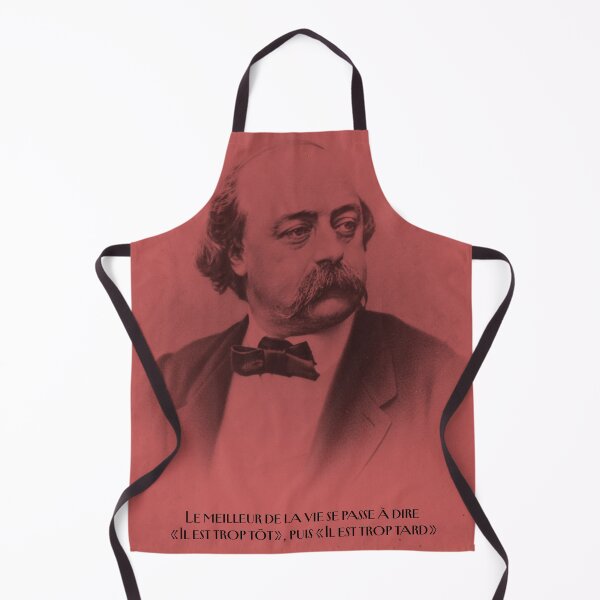 Item preview, Gustave Flaubert portrait and citation designed and sold by Filologica.