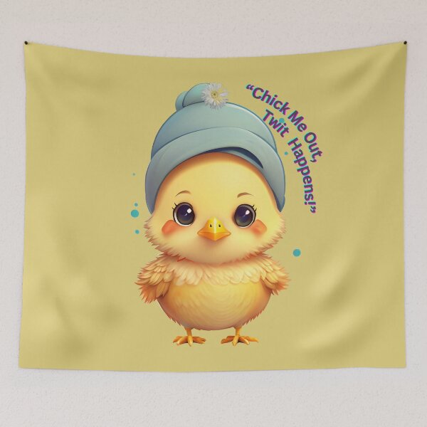 Item preview, “Chick Me Out: Twit Happens!” designed and sold by Mindful56.