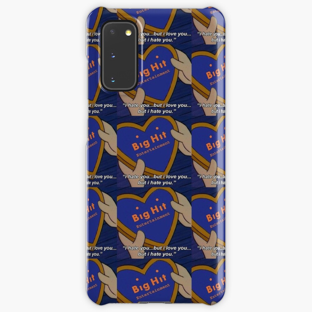 Big Hit I Love You But Meme Case Skin For Samsung Galaxy By Blossomjin Redbubble