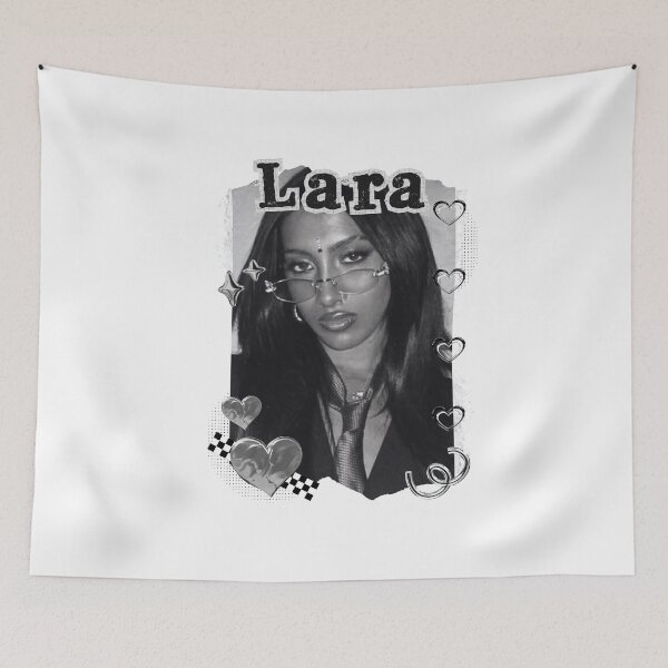 Item preview, KATEYE Lara Kpop Y2K Group Black and White Collage Digital Art Portrait designed and sold by AJUNICE STUDIO.