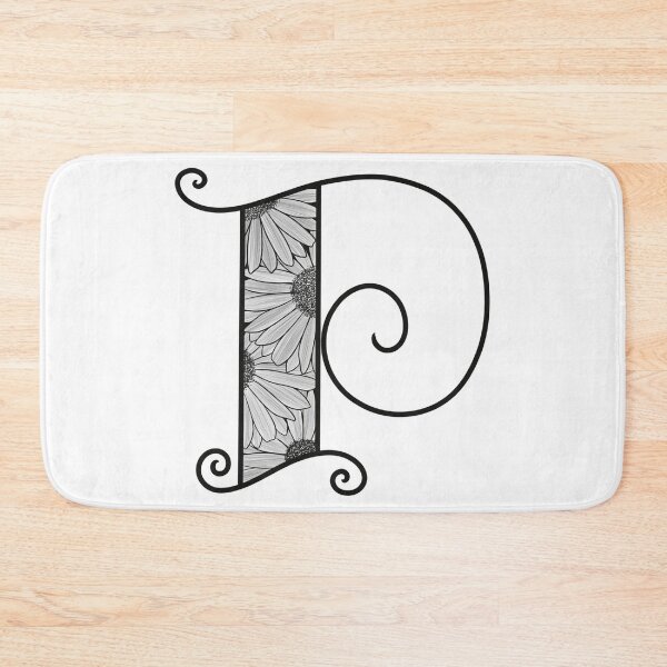 Item preview, Sunflower Inspired Letter P designed and sold by SSN-ART.