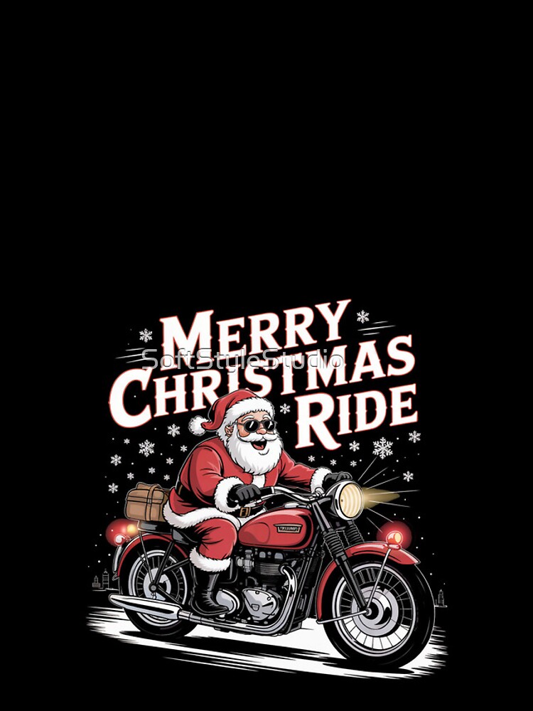 Thumbnail 4 of 4, iPhone Case, Santa’s Christmas Ride designed and sold by SoftStyleStudio.