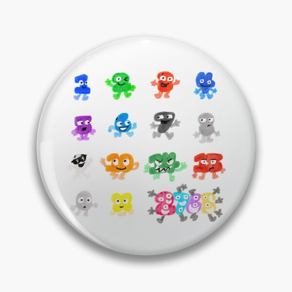 Item preview, Algebralien Pack BFDI designed and sold by MsBonnieArt.