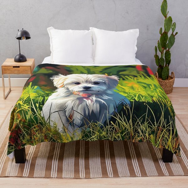 Item preview, Maltese in Vector designed and sold by tomorrowsart.
