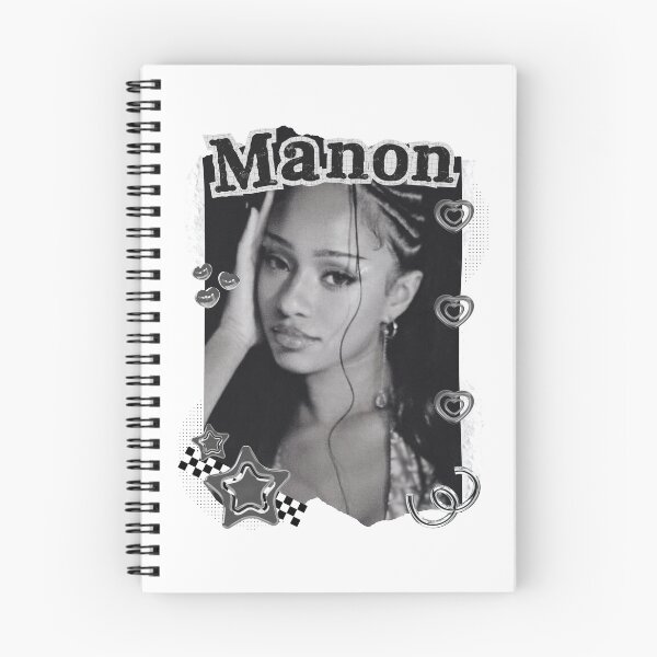 Item preview, KATEYE Manon Kpop Y2K Group Black and White Collage Digital Art Portrait designed and sold by AJUNICE STUDIO.