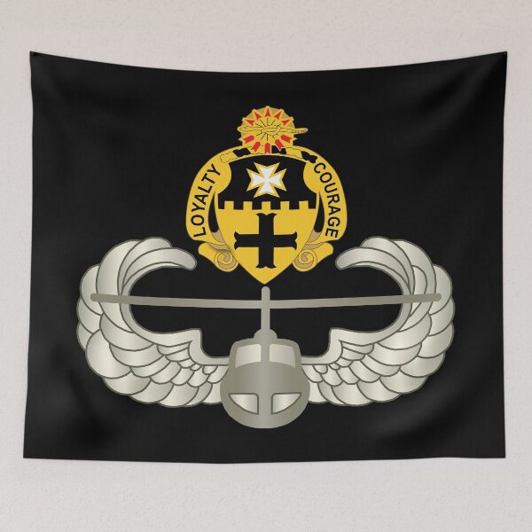 Item preview, Army -  5th Cavalry DUI w Air Assault Badge wo Txt X 300 designed and sold by Military Insignia Products.