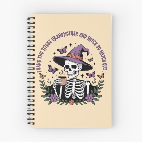 Item preview,  I HAVE TWO TITLES GRANDMOTHER AND WITCH SO WATCH OUT!, Grandmother Witch Power Warning t-shirt designed and sold by PrintMod.