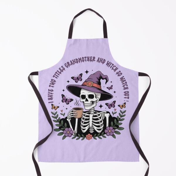Item preview, I HAVE TWO TITLES GRANDMOTHER AND WITCH SO WATCH OUT!, Grandmother Witch Power Warning t-shirt designed and sold by PrintMod.