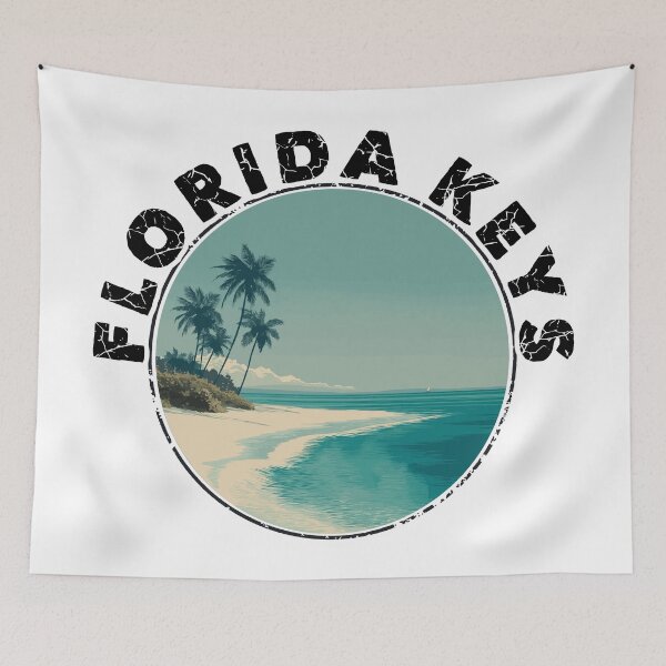 Item preview, Florida Keys (with Black Lettering) designed and sold by VelvetRoom.