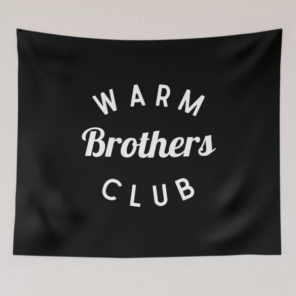 Item preview, Warm Brothers Club Shirt, Funny Brother Shirt designed and sold by Sleepy Cat Design.