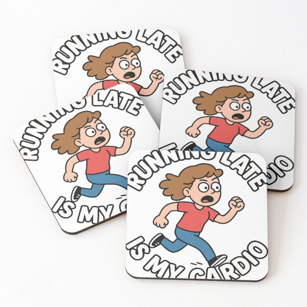 Item preview, Running Late is My Cardio designed and sold by Redneckbrands.