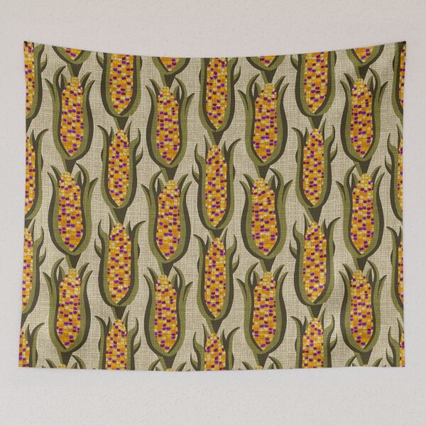 Item preview, Colorful Corn - beige designed and sold by marialindemann.
