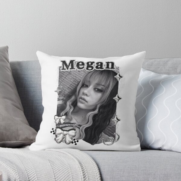 Item preview, KATEYE Megan Kpop Y2K Group Black and White Collage Digital Art Portrait designed and sold by AJUNICE STUDIO.