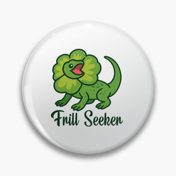 Item preview, Frill Seeker – Cheeky Frill-Neck Lizart Cartoon designed and sold by CanSparkleArt.