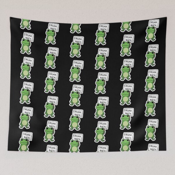 Item preview, Croak Back Frog designed and sold by LewpyG.
