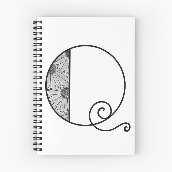 Item preview, Sunflower Inspired Letter Q designed and sold by SSN-ART.
