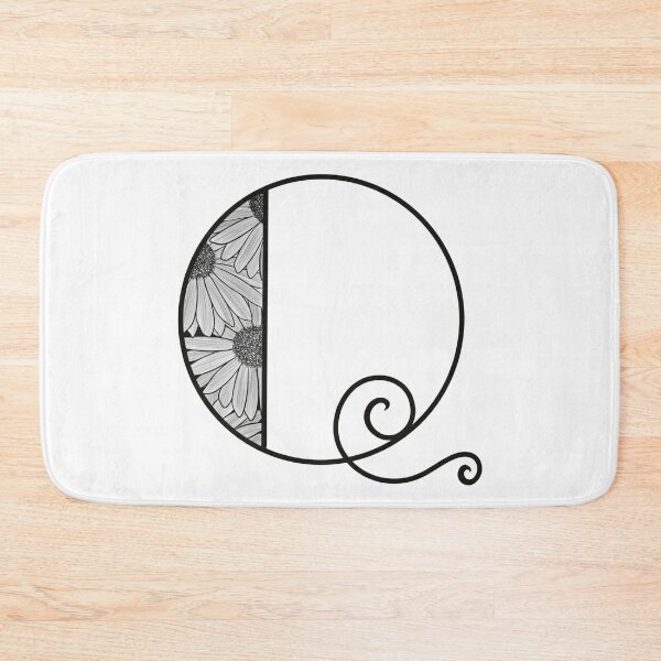 Item preview, Sunflower Inspired Letter Q designed and sold by SSN-ART.