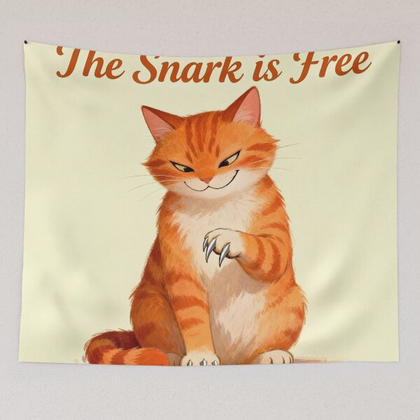 Item preview, The Snark Is Free designed and sold by Buttonquill.