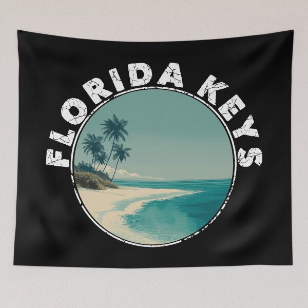 Item preview, Florida Keys (with White Lettering) designed and sold by VelvetRoom.