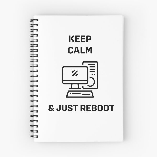Item preview, Keep Calm! Just reboot designed and sold by OkayestStore.