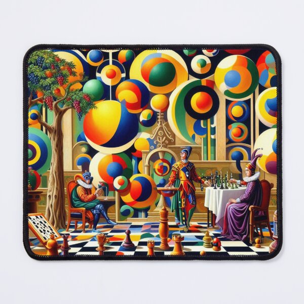Item preview, Theatrical Gambit – Surreal Chamber of Strategy and Spectacle designed and sold by daweave77.