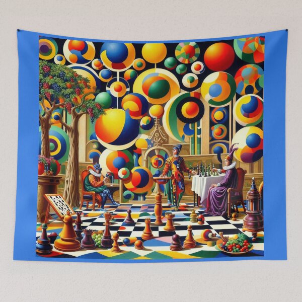 Item preview, Theatrical Gambit – Surreal Chamber of Strategy and Spectacle designed and sold by daweave77.