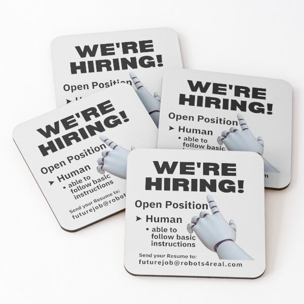 Item preview, Future Mankind Job Recruitment! designed and sold by MPC-Mince-Pies.