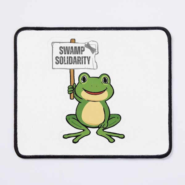 Item preview, Swamp Solidarity Frog designed and sold by LewpyG.