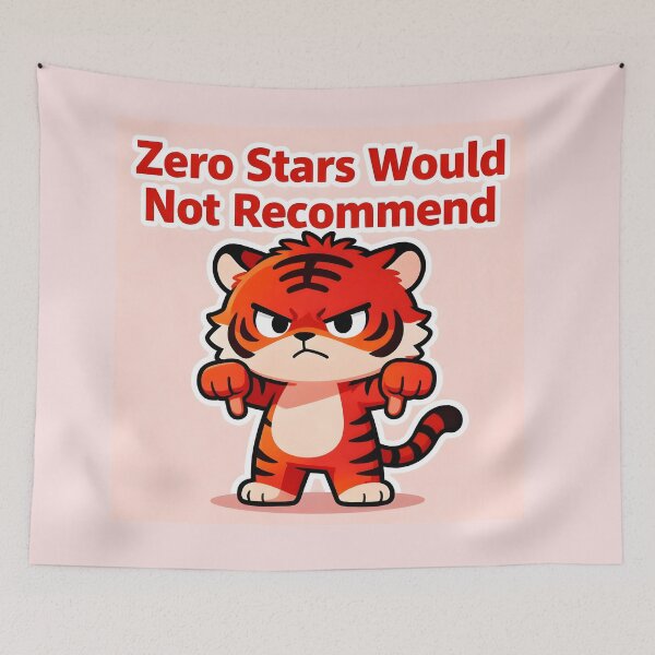 Item preview, Zero Stars Would Not Recommend designed and sold by Buttonquill.