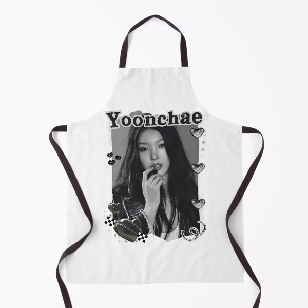 Item preview, KATEYE Yoonchae Kpop Y2K Group Black and White Collage Digital Art Portrait designed and sold by AJUNICE STUDIO.