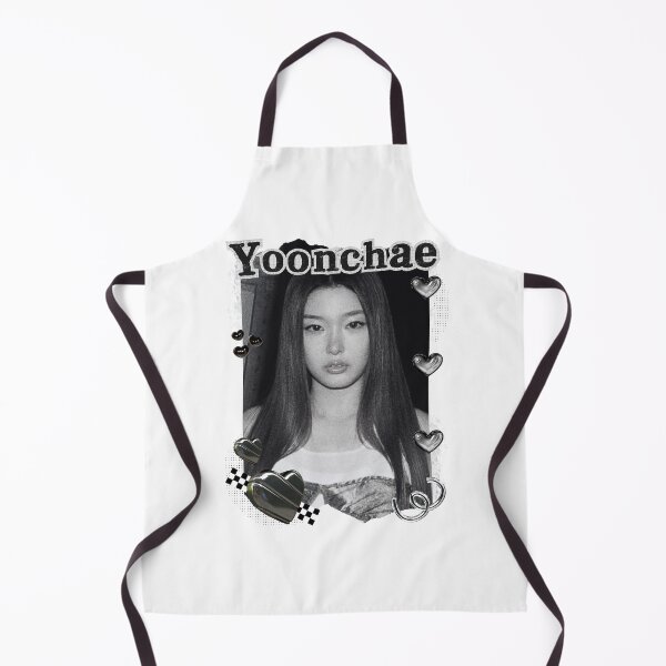 Item preview, KATEYE Yoonchae Kpop Y2K Group Black and White Collage Digital Art Portrait designed and sold by AJUNICE STUDIO.