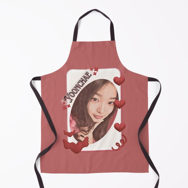 Item preview, KATEYE Yoonchae Kpop Y2K Group Card Red Aesthetic Collage Design designed and sold by AJUNICE STUDIO.