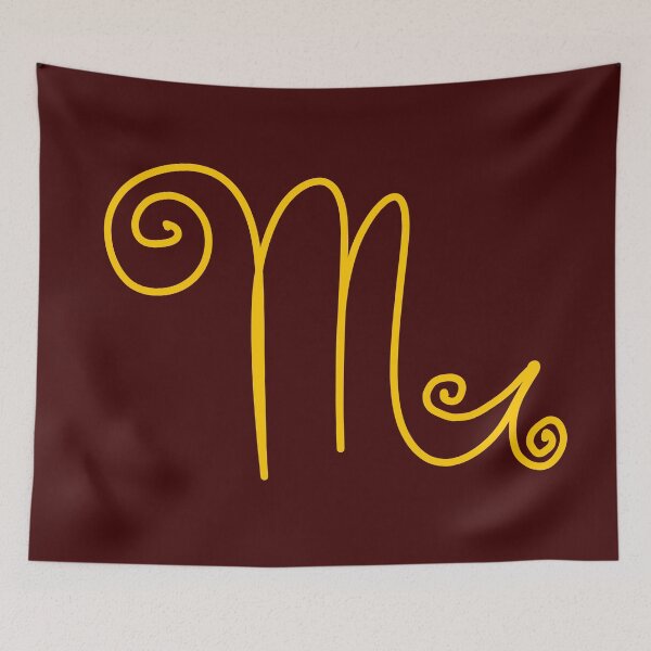 Item preview, Yellow Scorpio Sign  designed and sold by abeink.