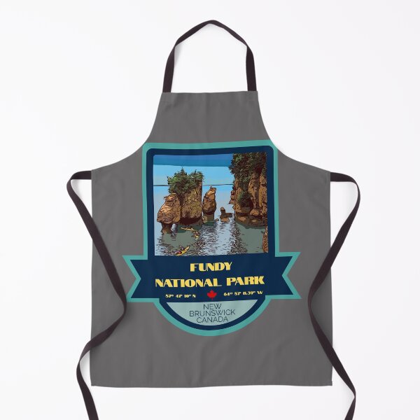 Item preview, Fundy National Park Vintage Retro Sticker – Canada National Park Badge Design designed and sold by RouseDesigns.