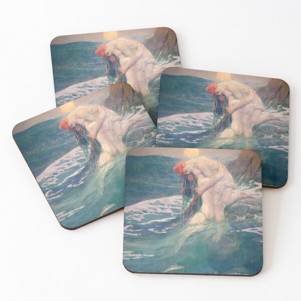 Item preview, The Mermaid - Howard Pyle designed and sold by forgottenbeauty.