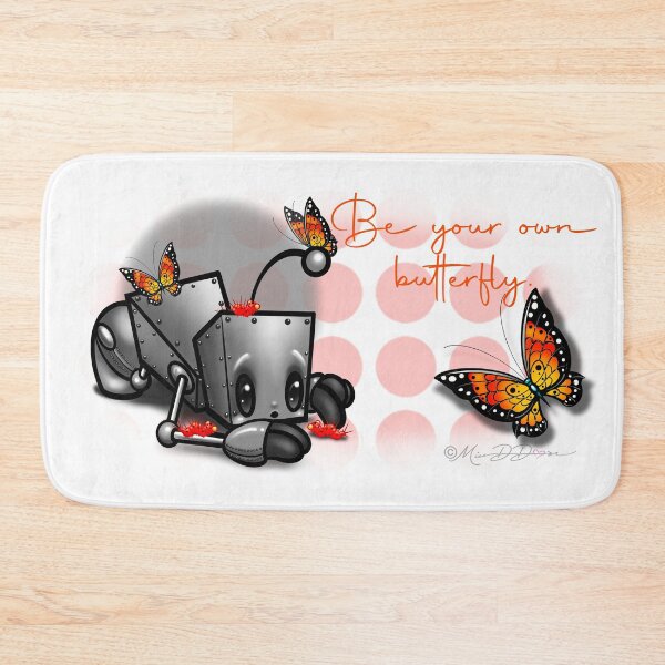 Item preview, Doodle Bots- Be Your Own Butterfly designed and sold by MetroINKbooks.